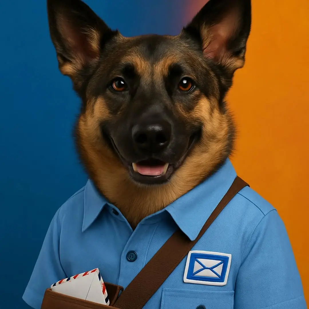 Pet portrait example